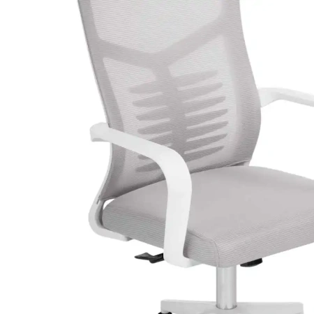 Компьютерное кресло Woodville Montana light gray / white